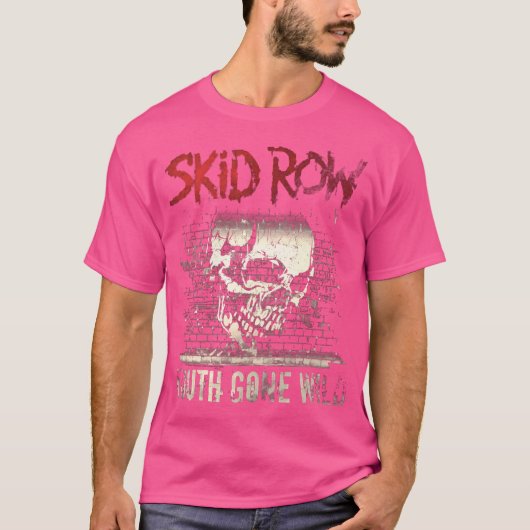 Skid Row Youth Gone Wild Art Gift T-shirt (Voorkant)