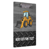 Skid Steer Construction Logo clipboard Klembord (Rechts)