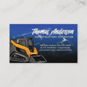 Skid Stuur | Bouw | Bouwplannen Visitekaartje (Voorkant)