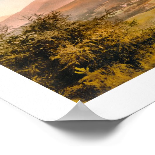 Skiddaw, Keswick, Lake District England Poster (Hoek)