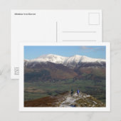 Skiddaw uit Barrow Briefkaart (Voorkant / Achterkant)