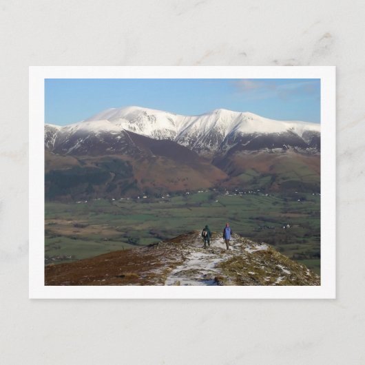 Skiddaw uit Barrow Briefkaart (Voorkant)