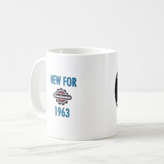  Skidoo Snowmobile Coffee Mok (Voorkant links)