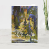 Skidorp Kerst Kaart (Voorkant)