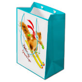 skieekhoorn medium cadeauzakje (Achterkant Gekanteld)