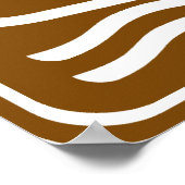 Skiemmarkering voor water poster (Hoek)