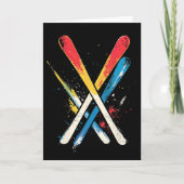 Skiën 1  kaart (Voorkant)