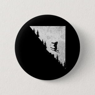 Skiën Aanhanger Freestyle Extreme Winter Sp Ronde Button 5,7 Cm
