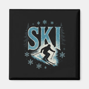Skiën - Alpines skiën Freestyle Magneet