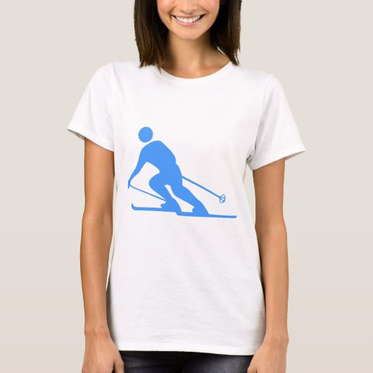 Skien - Baby Blue T-shirt (Voorkant)