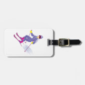 Skiën Bagage Labels (Voorkant horizontaal)