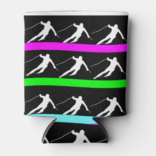 skiën blikjeskoeler (Voorkant)