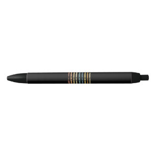 Skiën - Collectie van skistokken Zwarte Inkt Pen