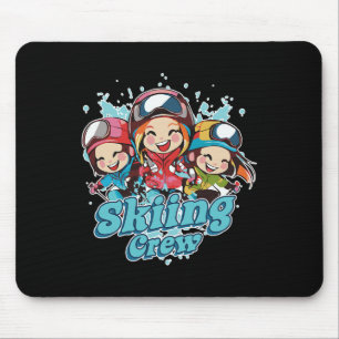 Skiën Dames Bemanning, Winter Vakantie, Ski Team G Muismat