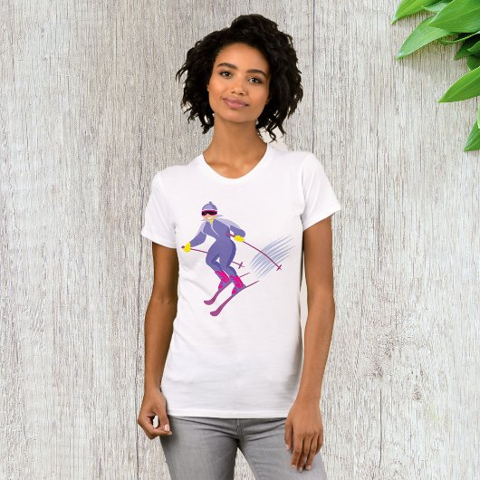 Skiën Dames T-Shirt
