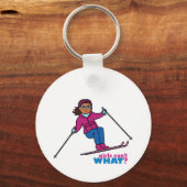 Skien - Donker Sleutelhanger (Voorkant)