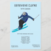 Skiën Flyer (Voorkant)