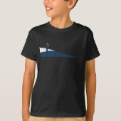 Skiën Freerider Avontuur T-shirt (Voorkant)