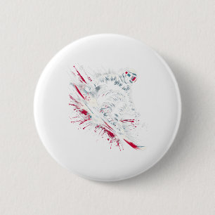 Skiën Freestyle Skiën Freeski Winter Extreme Sport Ronde Button 5,7 Cm