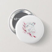 Skiën Freestyle Skiën Freeski Winter Extreme Sport Ronde Button 5,7 Cm (Voorkant /achterkant)