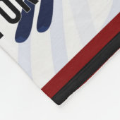 skiën, geboren uit skier sneeuwwintersport fleece deken (Hoek)