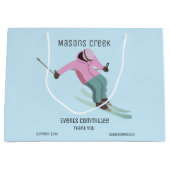 Skiën Groot Cadeauzakje (Voorkant)