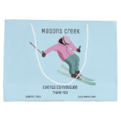 Skiën Groot Cadeauzakje (Achterkant)