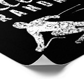 Skiën Grootvader Skiloper Ski Opa Poster (Hoek)