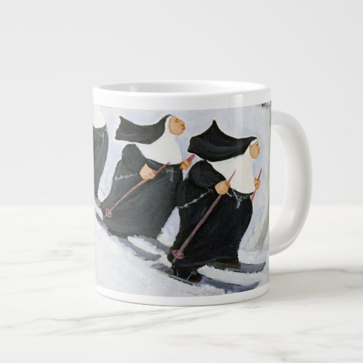 Skiën Grote Koffiekop (Voorkant rechts)