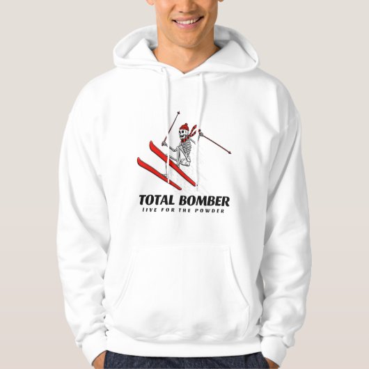 Skiën Hoodie (Voorkant)