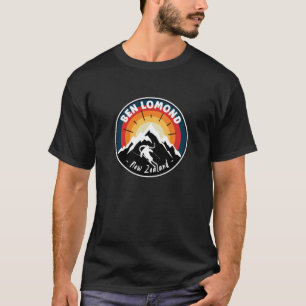 Skiën in Ben Lomond New Zealand T-Shirt