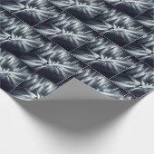 Skiën in het maanlicht cadeaupapier (Hoek)