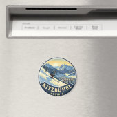 Skiën in Kitzbuhel Oostenrijk Magneet (Insitu (Vaatwasser))