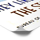 Skiën in New York -  decor Poster (Hoek)