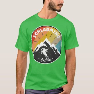 Skiën in Schladming Oostenrijk T-shirt