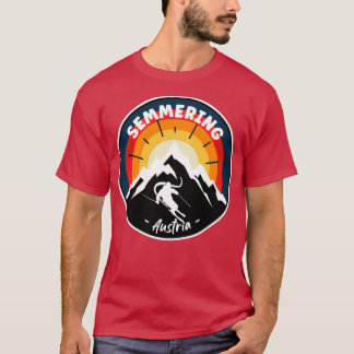 Skiën in Semmering Austria  T-shirt