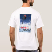 Skiën in Utah T-shirt (Achterkant)