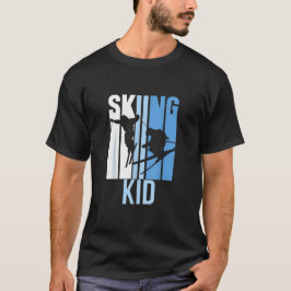 Skiën Kind Skiërs Hobby T-shirt
