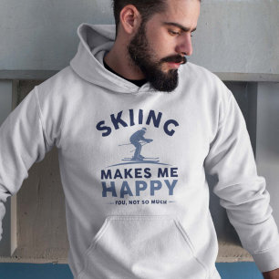 Skien maakt me blij dat je niet zo veel hoodie