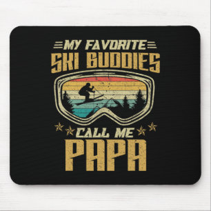 Skiën - Mijn favoriete ski-vrienden noemen me papa Muismat