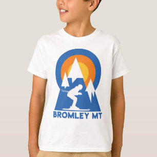 Skiën op Bromley Mountain T-shirt