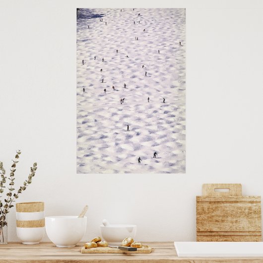 Skien op de stoep - poster (Keuken)