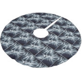 Skiën op een berg kerstboom rok (Gekanteld)