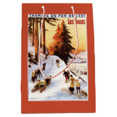 Skiën op het Poster Vosges Medium Cadeauzakje (Voorkant)