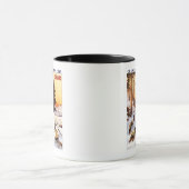 Skiën op het Poster Vosges Mok (Midden)