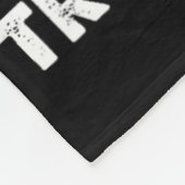 Skiën Retro Sportvrouw Probeer Sneeuwsport Fleece Deken (Hoek)