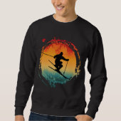 SKIËN RETRO VINTAGE TRUI (Voorkant)
