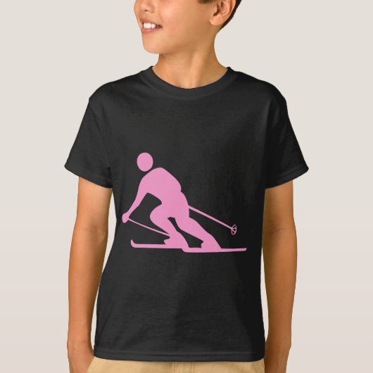 Skien - Roze T-shirt (Voorkant)