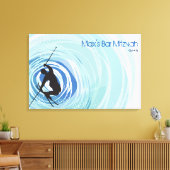 SKIËN Sign-In Memory Board Canvas Afdruk (Insitu (Woonkamer))