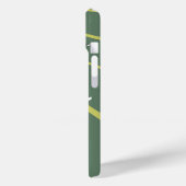 Skiën Ski Boot Leger Groene iPhone Case (Achterkant / Links)